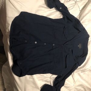 Navy Cotton On shirt XS